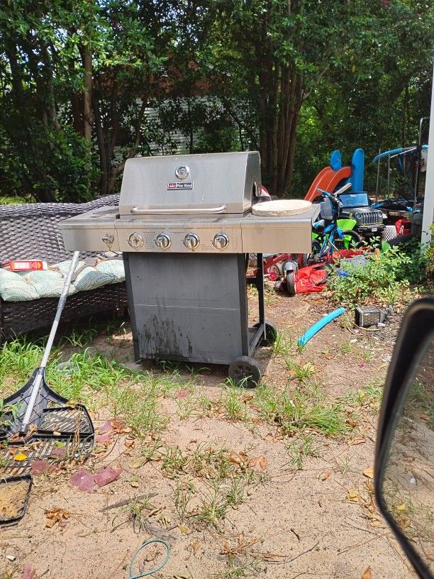 Fire King Propane Grill