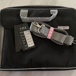 New Black Laptop Messenger Bag
