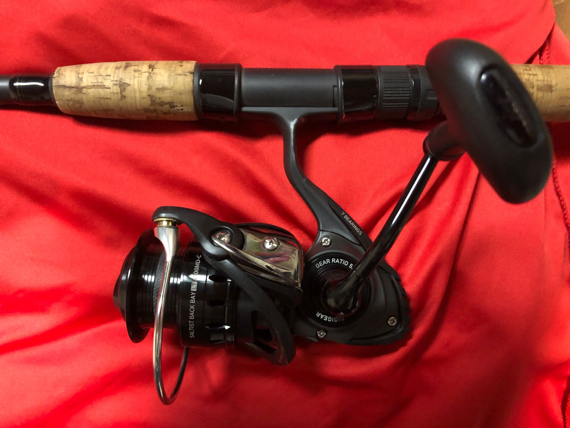 Daiwa Saltist Back Bay 4000 Combo   