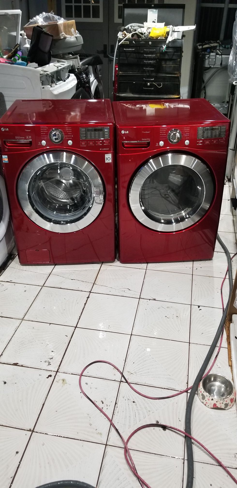 WASHER AND DRYER FRONT LOAD