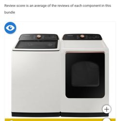 Samsung Electric Washer And Dryer 