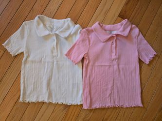 H&M Girls’ Polo Shirt Lot – Size 5/6