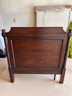 Set of 2 Solid Wood Twin Headboards