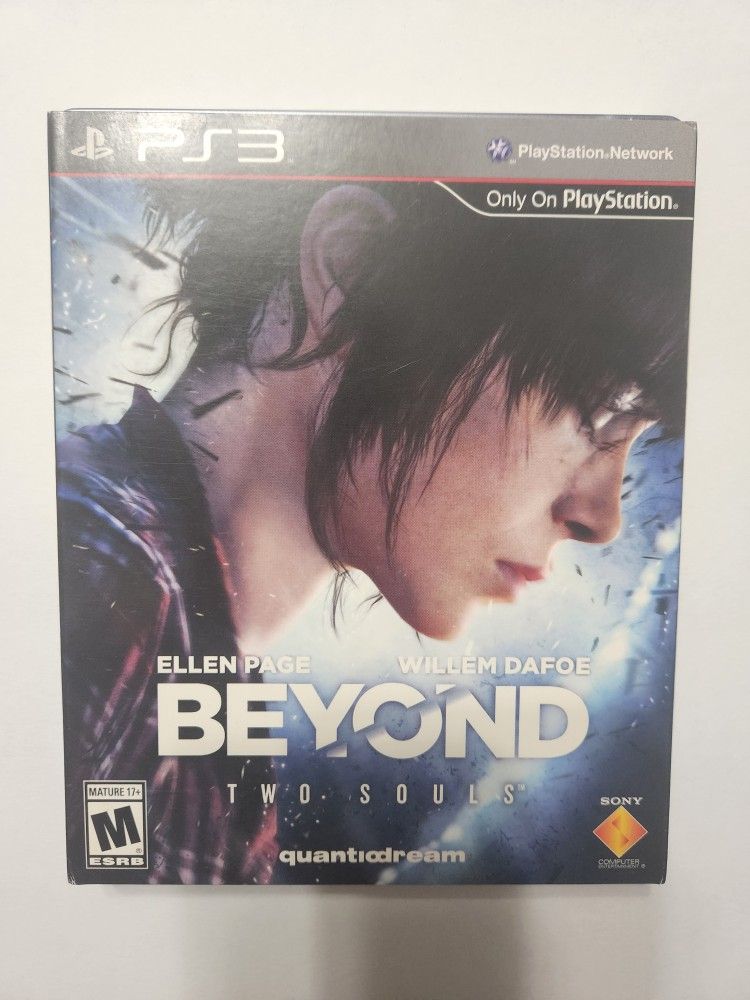Beyond Two Souls for PS3 Steelbook & Game