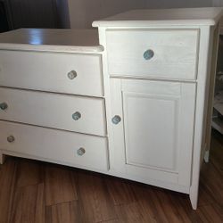 White Changing Table