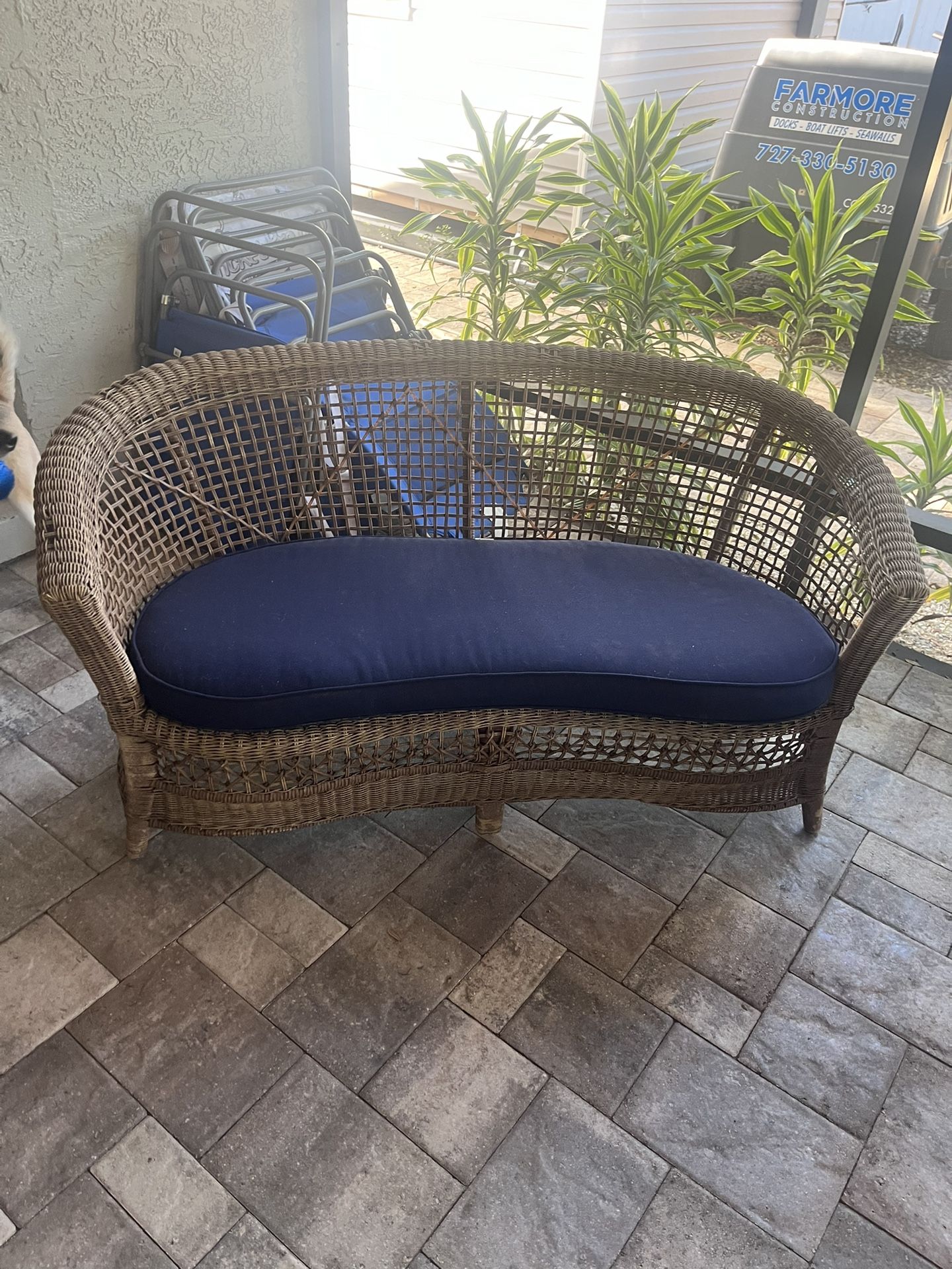 Wicker Benches