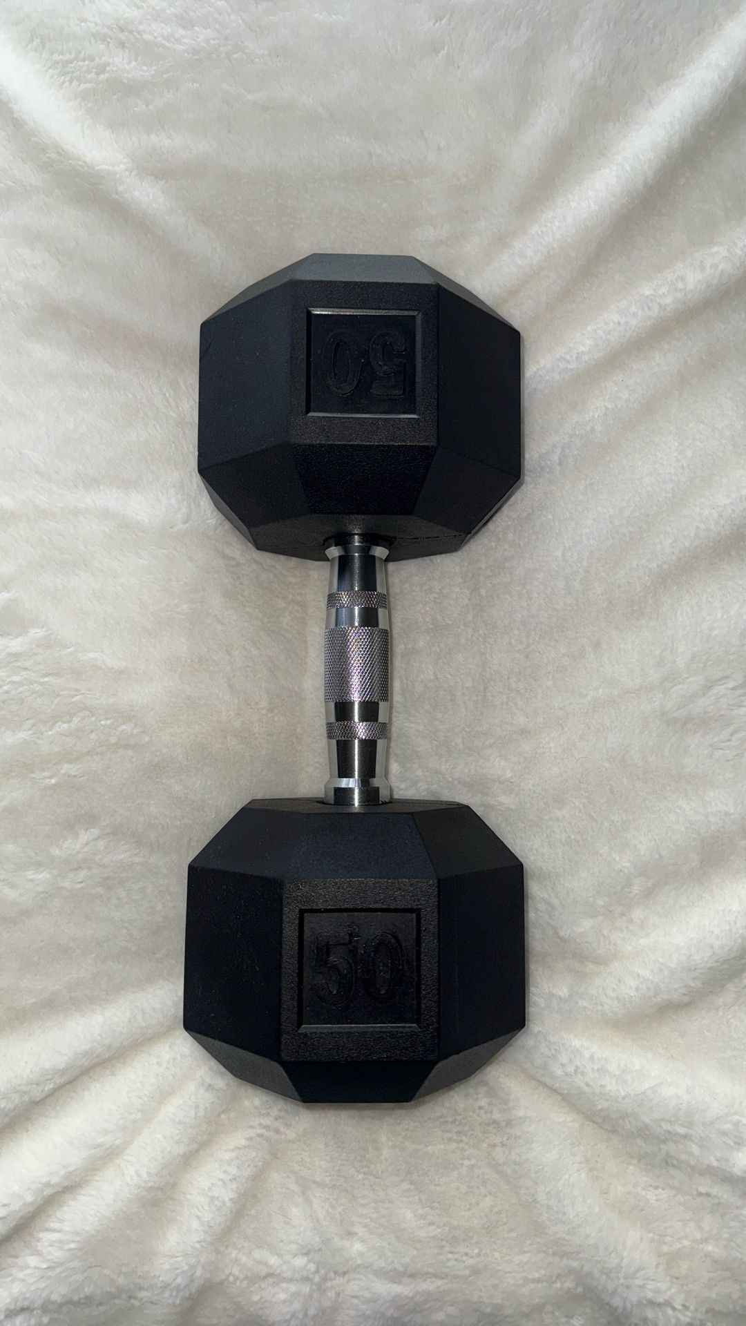 (1x) 50 Pound Dumbbell