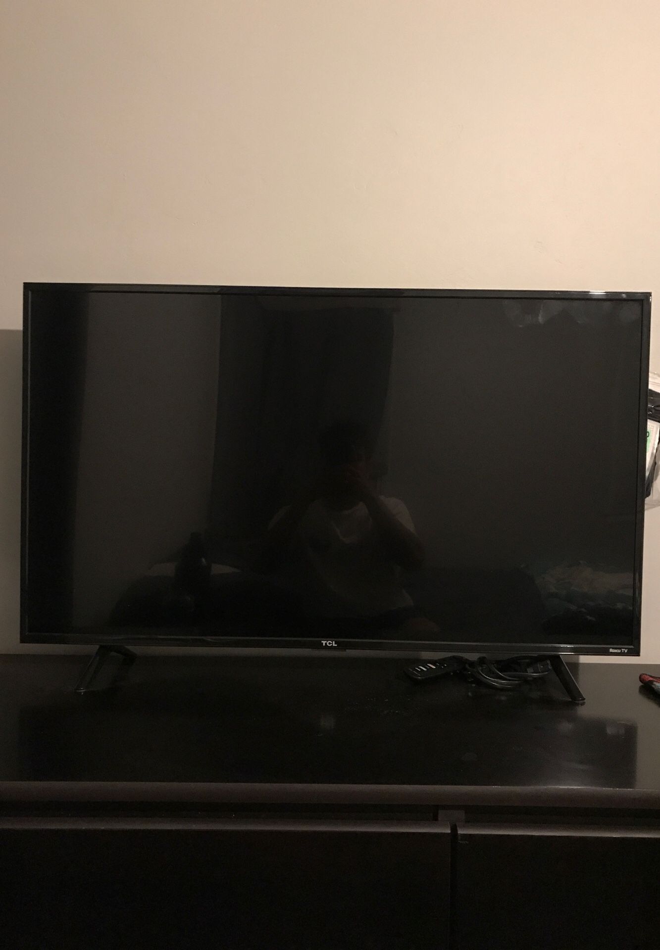 43” TCL 4K ROKU TV