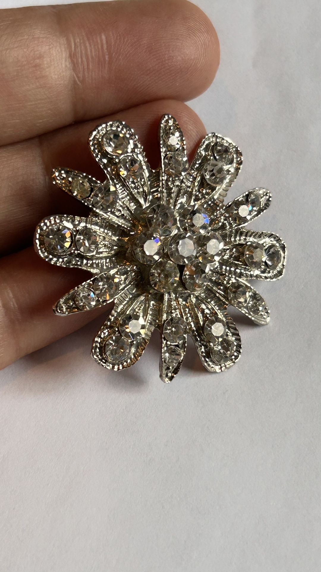 Vintage Rhinestone Brooch