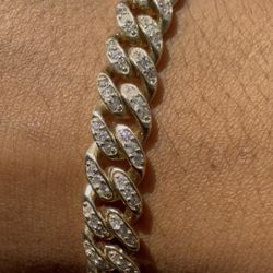 14k Gold Bust down Bracelet 