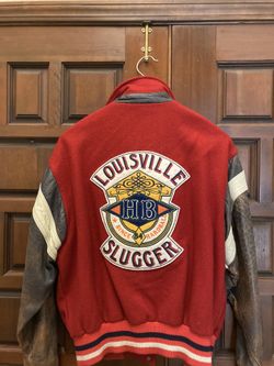Mens Louisville Slugger Baseball Jacket