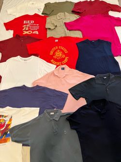 16 Men’s shirts sized X-Large
