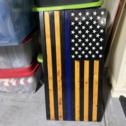 Wooden Flag 