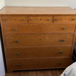 Antique Dresser Quartersawn Oak