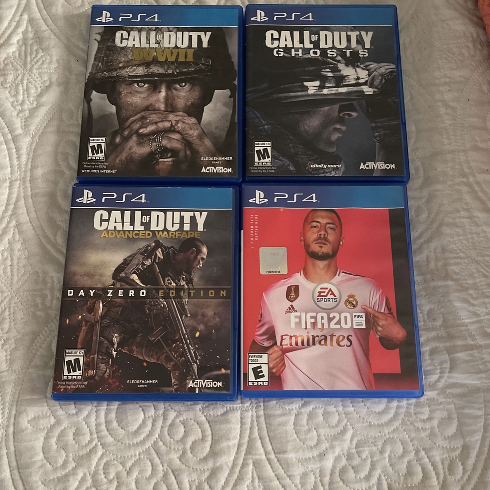 PS4 videos games