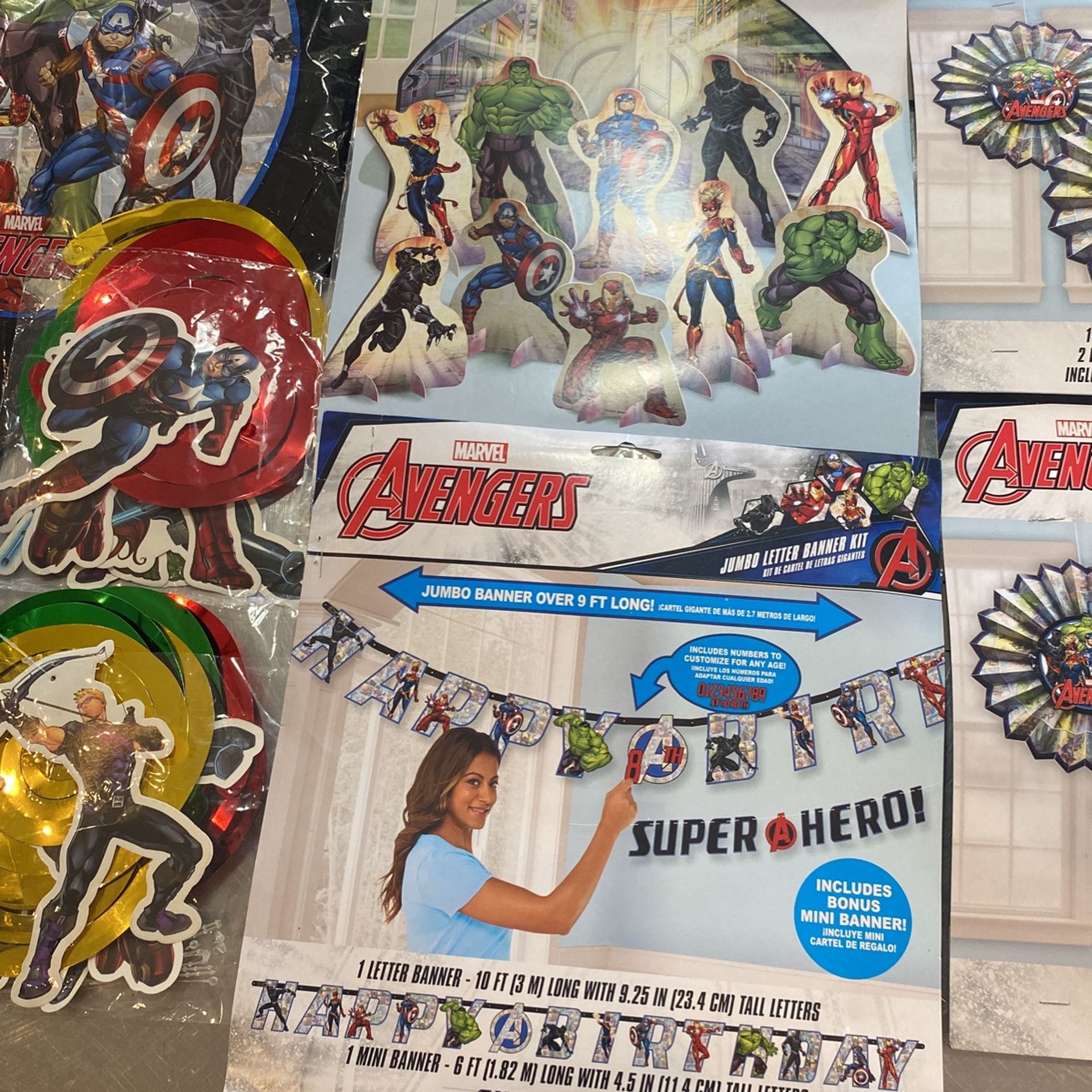 Party Supplies (Packets Avengers)