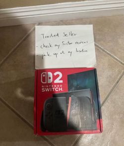 Nintendo switch 2 console