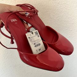 ZARA Red heels 