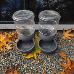 Pet Wide Mouth Gravity Water Dispenser 