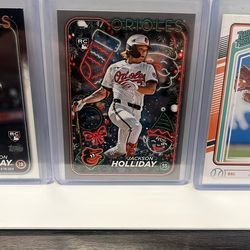 Baseball Cards - Jackson Holiday Rookie Lot