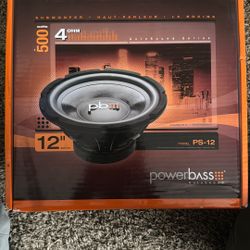 Subwoofer + Amp