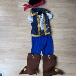 Toddlers Jake And The Neverland Pirates Costume