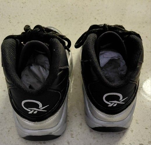 Reebok Question Mid Toddler Shoes – Black/Silver