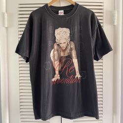 Vintage Y2K Madonna Reinvention World Tour 2004 T-shirt