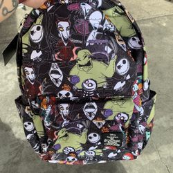 Nightmare Before Christmas Disney Loungefly book bag back pack