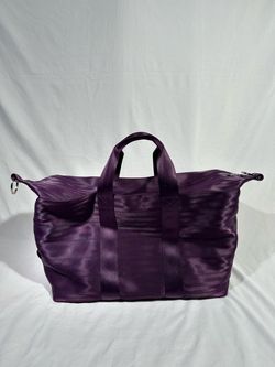 Purple Harveys Seatbelt Weekender Duffle