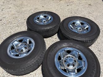 Tires and rims for Tacoma , chevy