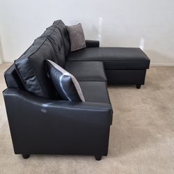 Small Sectional/ Couch with Chase