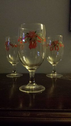 Christmas Wine Goblets...8