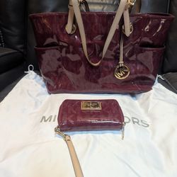 Michael Kors Patent Leather Tote