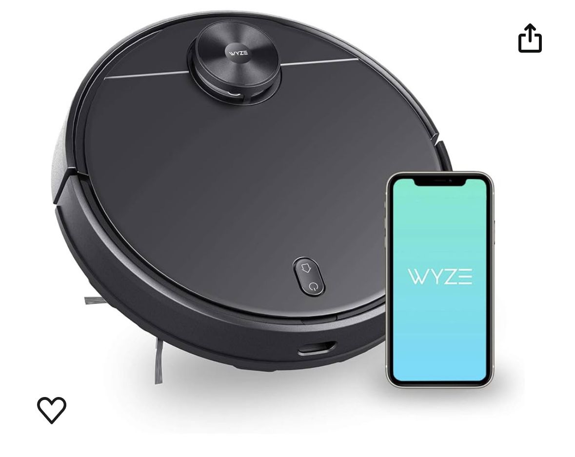 Wyze Robot Vacuum with LIDAR Mapping Technology! 