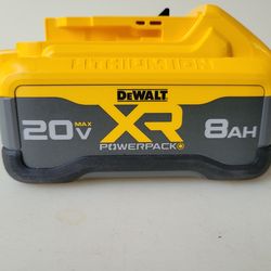DeWalt 20v 8.0ah batteries