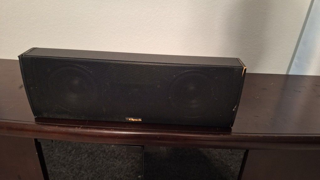 Klipsch Center Speaker 2 Feet Long Vintage