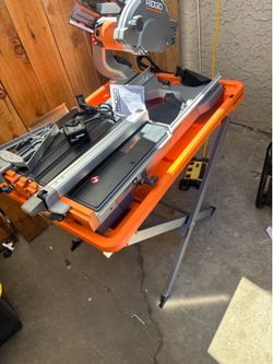 Shop RIDGID 12 Amp 8 in. Blade Corded Wet Tile Saw