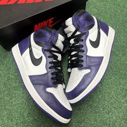 JORDAN 1 COURT PURPLE HIGH SIZE 11