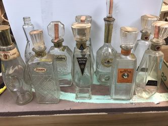 Old Liquor Bottles 1960s