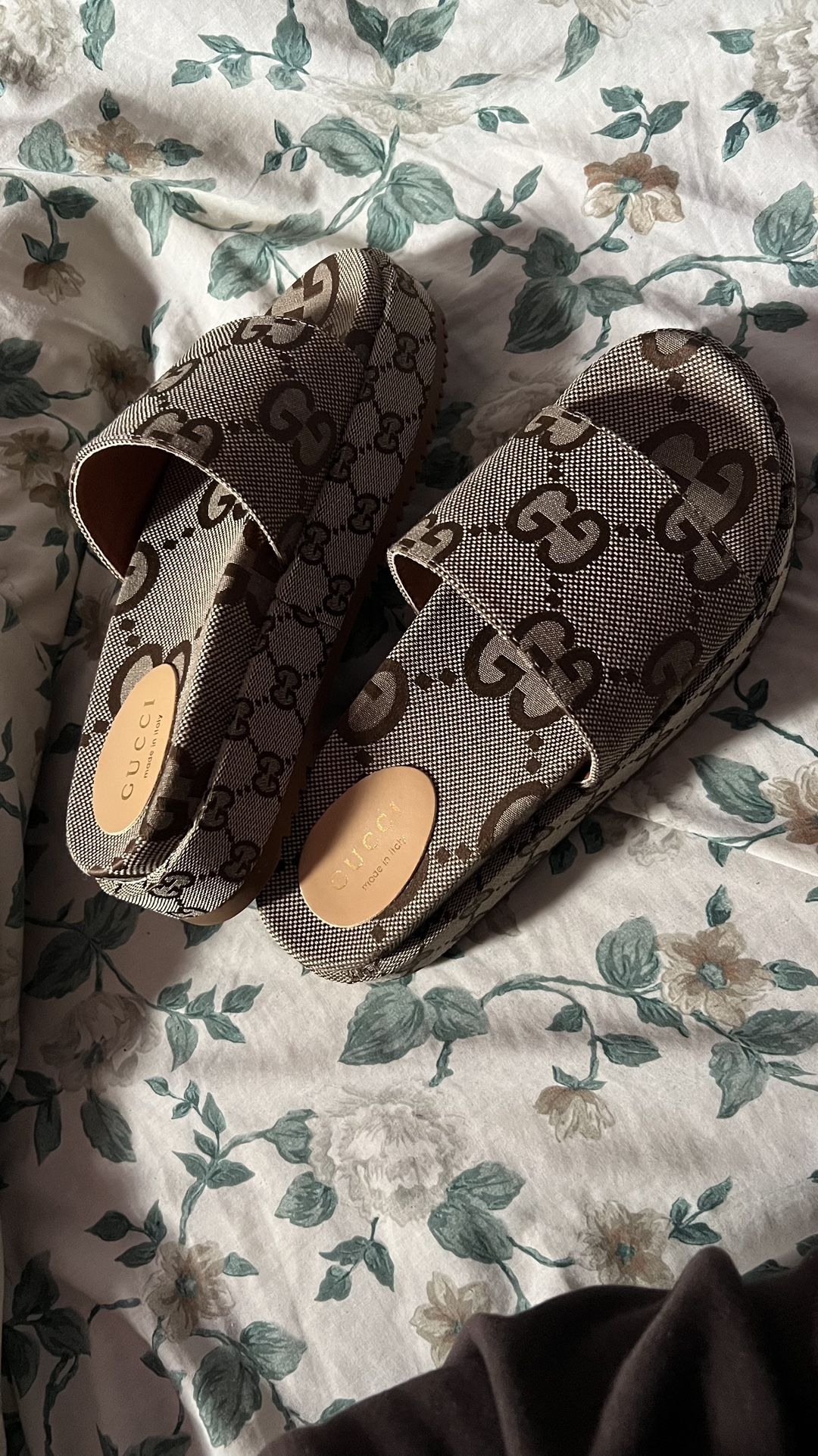 Gucci Platform Slides