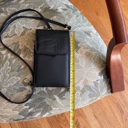 Ladies Compact Purse With Shoulder Strap