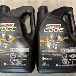 5w20 10 Quarts, New Unopened