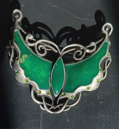 Green Butterfly Brooch