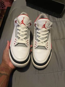 Jordan 3 Fire Red 