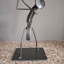 Railroad Spike Metal Art Sculpture