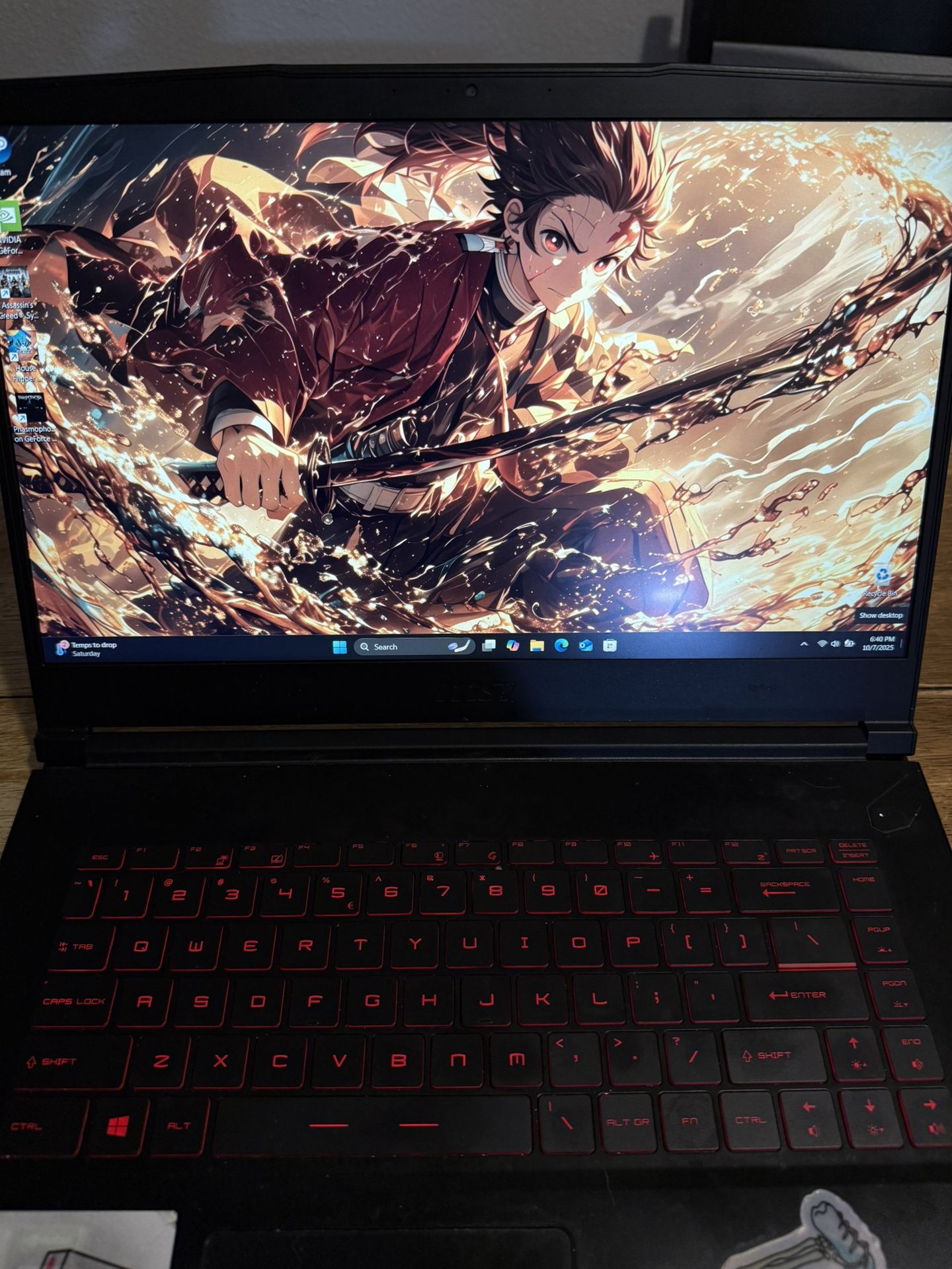 MSI Gaming laptop