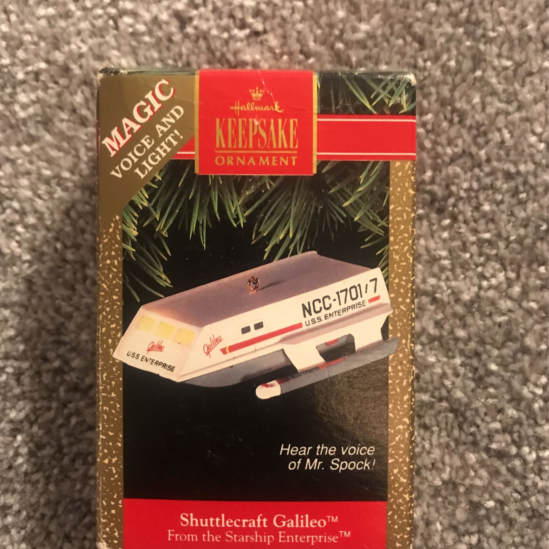 Shuttle craft Galileo hear The Voice Of Mr Spock