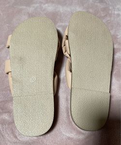 Cute tan open toe sandals