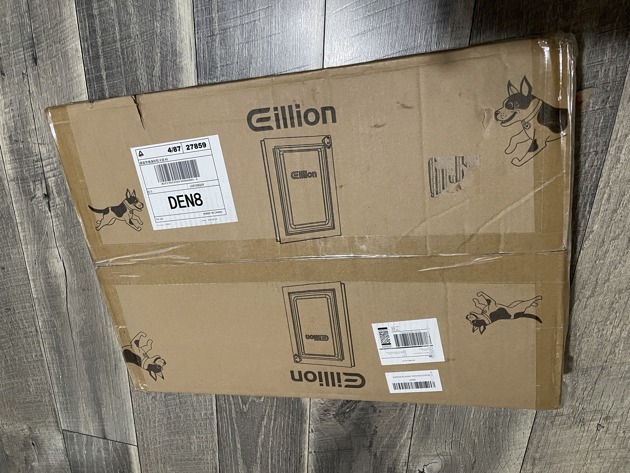 Eillion Large Dog Door for Exterior Door